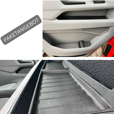 For VW Crafter / MAN TGE New Shape Interior Bundle Rubber Mats - Black | Van-X - Bild 1 von 4
