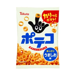 Tohato Poteko Savory Salt Flavor potato rings 67g from Japan Snacks - Picture 1 of 4