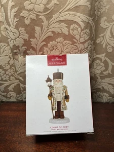 2022 Hallmark Keepsake Count of Cozy Noble Nutcrackers Ornament Neu in Box H-10 - Bild 1 von 3