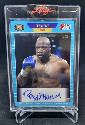 2021 Leaf Pro Set Ray Mercer Signed 9/25 Authentic Autograph - Image 1 of 2