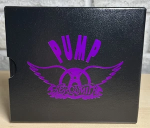 Aerosmith Pump Limited Leatherbound Promo CD Geffen DJIX005403 1989 MINTY - Picture 1 of 5