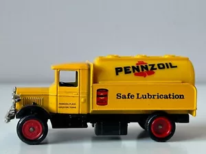 1934 Mack Tanker Truck Penzzoil British Model Diecast Toy Scale 1:64-1:72 Lledo - Picture 1 of 11