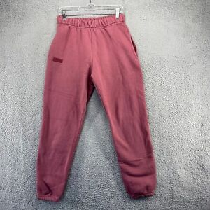 Set Active Sweatpants Women's Medium Pink Jogger Cuffed USA Made Los Angeles USA