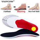 VAIPCOW Premium Orthotic Gel High Arch Support Insoles Gel Pad 3D Arch Support 