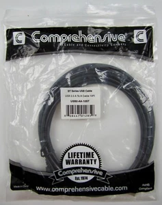 ¡NUEVO! Cable completo USB 2.0 A a A de 10 pies - USB para impresora, escáner, cámara - Imagen 1 de 4
