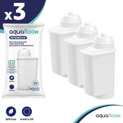 AQUAFLOOW 3x Wasserfilter für Siemens EQ.6 EQ.9 plus EQ.300 EQ.500 EQ700 wie TZ70003