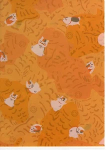 mini clear file folder Natsume's Book of Friends Yuujinchou anime Nyanko sensei - Picture 1 of 2