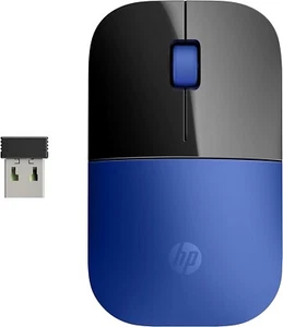 Ratón Inalámbrico HP Z3700 Azul/Negro Brillante 7UH87AA Genuino Vendedor de EE. UU. - Imagen 1 de 4