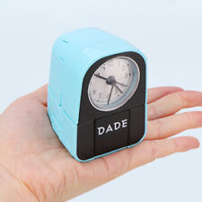 Kids Toy Cartoon Robot Dog Alarm Clock Cute For Bedside Analog Silent Tabletop