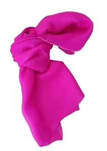 MASSIVES MAGENTA USBEKISCHES SEIDENTUCH - AUS SEIDEN-/TEXTILHERSTELLERN VON MARGILAN - Bild 1 von 4