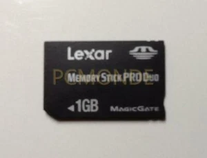 Lexar 1 GB Memory Stick PRO Duo Card - 40x Speed - Grade A (MSDP1GB-40-331) - Picture 1 of 2