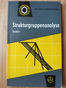 Strukturgruppenanalyse Band I: Die klassische Strukturgruppenanalyse Erdölbibl. - Bild 1 von 1