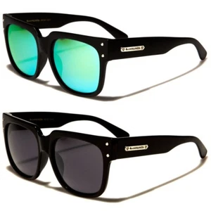 Biohazard dicke gebogene Brücke Vintage Herren- und Damensonnenbrille - Bild 1 von 6