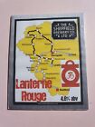 Beer pump clip badge SHEFFIELD brewery LANTERNE ROUGE real ale Yorkshire cycling