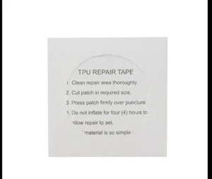 Zelt Klebe Reparatur-Kit Set Transparent Dichtung Planenreparatur TPU Sticker - Bild 1 von 6