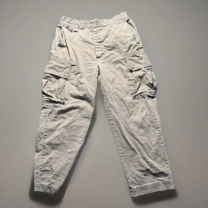 Polo Ralph Lauren Hose Herren 34x30 hellbraun Cargo Utility 67 Chino Vintage Button Fly - Bild 1 von 10