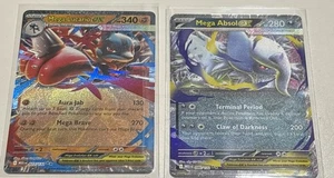 Pokemon Lot Mega Evolution Mega Pokemon EX Double Rares (2) Mega Lucario Ex - Picture 1 of 1