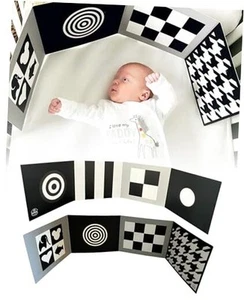 Board for Babies - Supersized Black and White Baby Cards for Board 1 - Picture 1 of 7