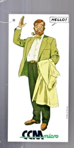 E.P. JACOBS. Flyer MORTIMER pour CCM MICRO. - Imagen 1 de 1