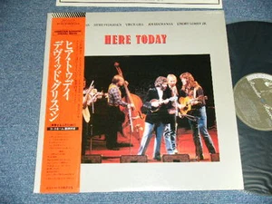 DAVID GRISMAN Japan 1982 LP + Obi HERE TODAY mit Vince Gill, Jim Buchanan, E.Gordy Jr. - Bild 1 von 6