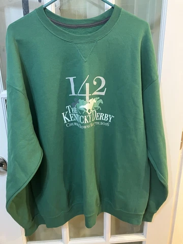 2016 Kentucy Derby I42 churchill down sweatshirt Sz XXL Cover