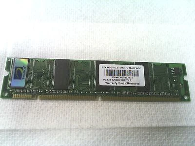 TwinMOS 128MB PC133 SDR CL3 168pins for Desktop Memory - Image 1 of 2