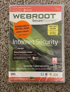 Webroot Internet Security NEW - Picture 1 of 3
