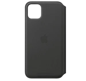 Funda de cuero de lujo premium Apple Folio MX082ZM/A para iPhone 11 Pro Max, negra - Imagen 1 de 2