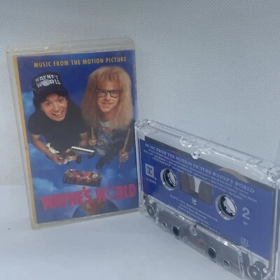 Wayne’s World Soundtrack (Audio Cassette Tape, 1991) USA - Изображение 1 из 4