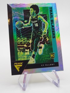 2020-21 Panini Flux Basketball CJ Elleby #244 SILVER PRIZM ROOKIE RC