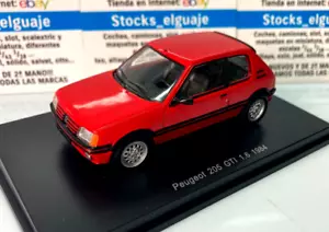 IXO ALTAYA 1/43 PEUGEOT 205 GTI 1.6 1984 ROJO - Imagen 1 de 5