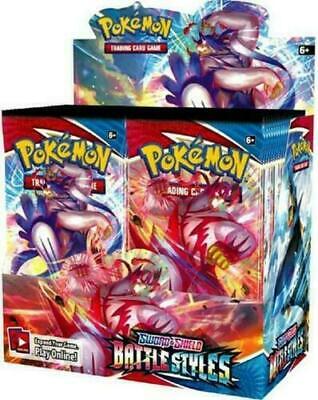 Pokemon Battle Styles Booster Box NEW FACTORY SEALED IN HAND • 94.95$
