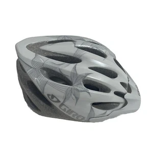Giro Skyla Bike Helmet Women Bell Sports Universal Size White Gray Floral - Picture 1 of 17