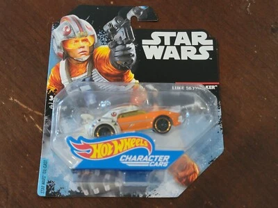 HOT WHEELS STAR WARS CHARACTER CAR X-WING LUKE SKYWALKER VEHICLE - Image 1 of 2