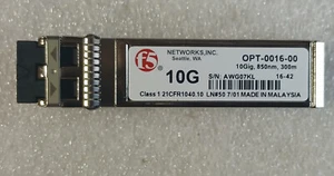 F5 Networks Original 10GbE SR SFP+ FC DDM Transceiver Module OPT-0016-00 - Zdjęcie 1 z 2