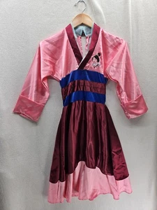 COSTUME vestito principessa MULAN DISNEY WORLD taglia:8-10 - Foto 1 di 11