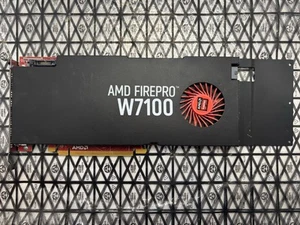 AMD FirePro W7100 8 GB GDDR5 PCI Express 3.0 x16 4x DP Tarjeta Gráfica de Video GPU - Imagen 1 de 3