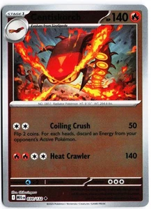 Pokemon Centiskorch Uncommon Reverse Holo MEG 030/132 NM - Picture 1 of 2