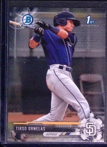 2017 Bowman Chrome #BCP187 Tirso Ornelas Prospects - Picture 1 of 2