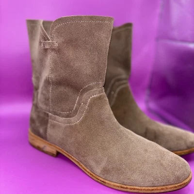 Espléndida Palisade Botín Sin Forro Gamuza Champiñón! W Talla 9 (se ajusta como 8-8,5) (0857) Foto 1 de 4