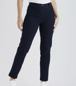 New Miracle Jean Women’s Divine Skinny Shaping Jean Size 16 Average Black - Picture 1 of 3