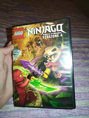 LEGO NINJAGO STAGIONE 4 DVD MASTERS OF SPINJITZU FUORI CATALOGO TESTATO COMPLETO - Immagine 1 di 4