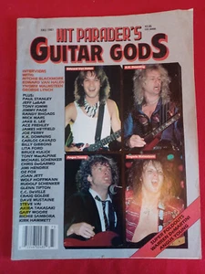 Hit Parader's Guitar Gods Magazine 1987 (Has Slight Water Damage) - Picture 1 of 13