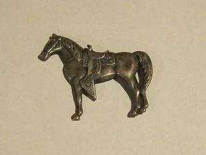 Horse sterling silver pin brooch - Picture 1 of 2