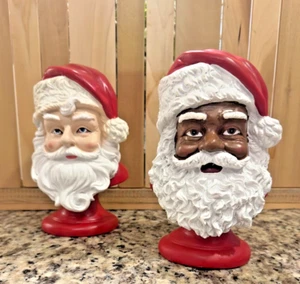 Ashland Babbo Natale Busto da Tavolo Notte Prima di Natale Noel Decorazione Natalizia 7,5" - Foto 1 di 17