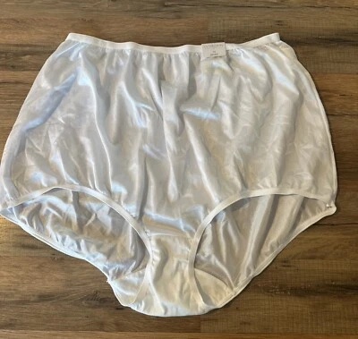 Cotillion Women’s 12 Briefs Double Cotton Gusset White NWT Granny Panty - Image 1 of 4