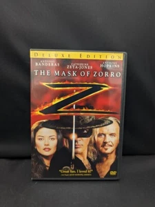 The Mask of Zorro (DVD, 1998) Antonio Banderas Catherine Zeta Jones - Picture 1 of 1