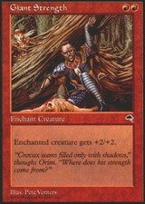 Giant Strength X4 (Tempest) MTG (LP) *CCGHouse* Magic