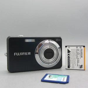 Fujifilm Digital Camera FinePix J40 12.2MP Black Tested - Picture 1 of 8