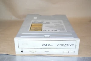 Creative CD2422E Beige 24x ATA PATA ATAPI IDE CD-ROM Disc Drive - Photo 1/4